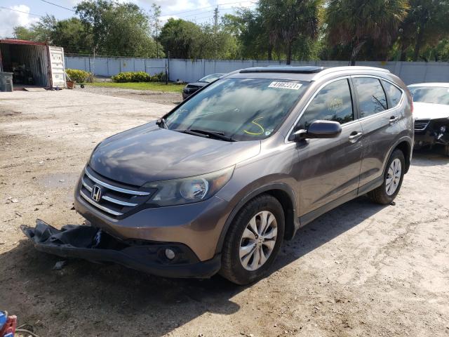 Photo 1 VIN: 5J6RM3H74DL005375 - HONDA CR-V EXL 