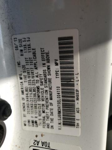 Photo 12 VIN: 5J6RM3H75EL004110 - HONDA CR-V EXL 