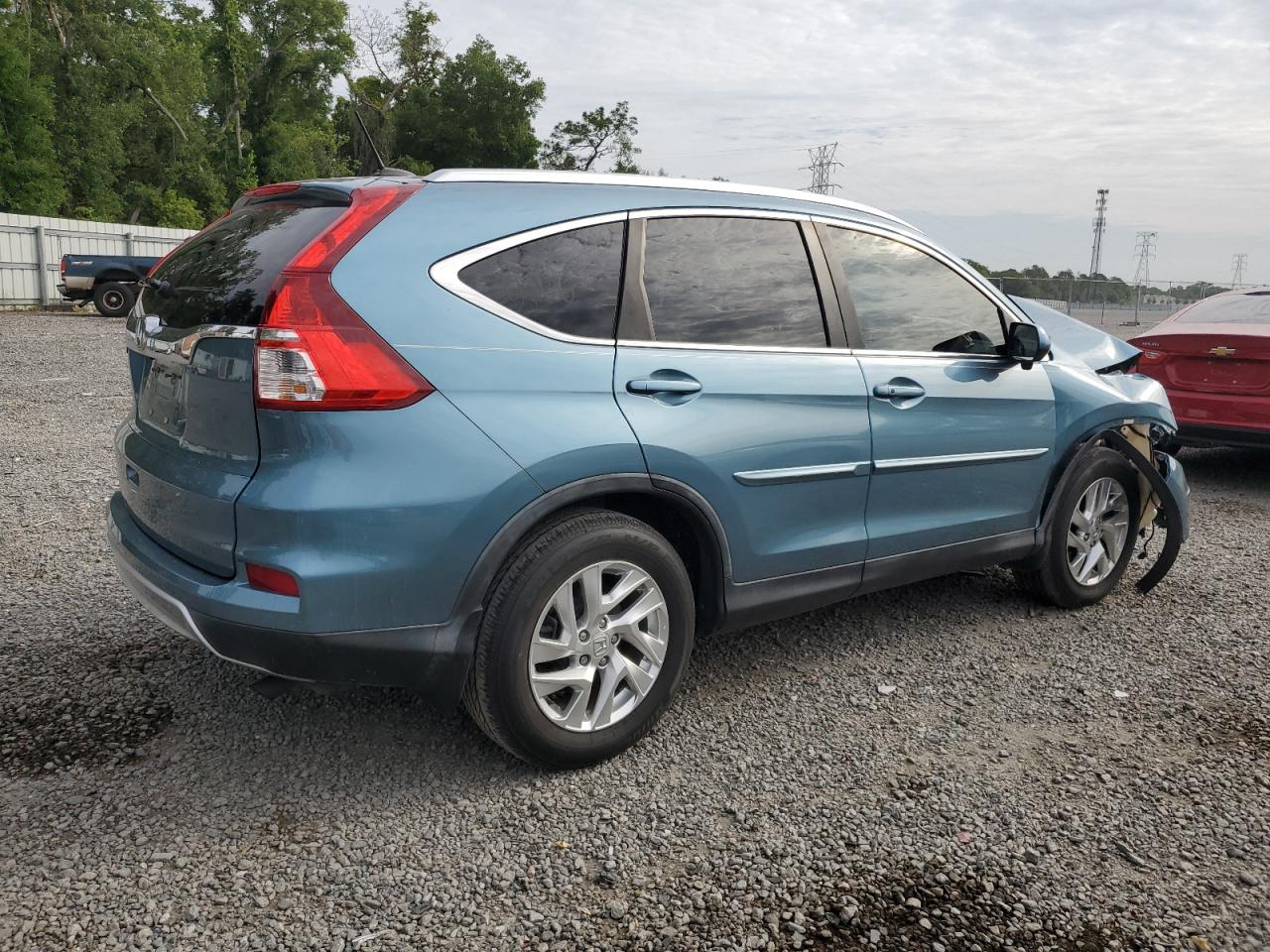 Photo 2 VIN: 5J6RM3H75FL000589 - HONDA CR-V 