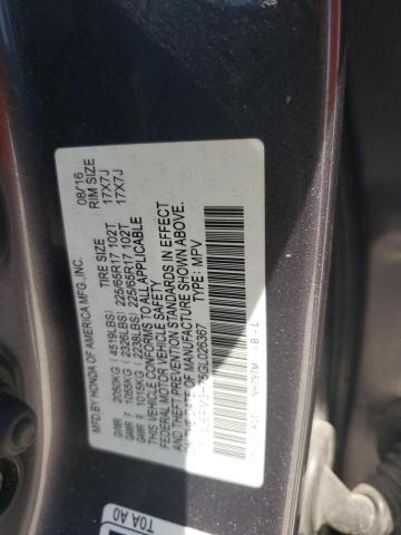 Photo 12 VIN: 5J6RM3H75GL026367 - HONDA CR-V EXL 