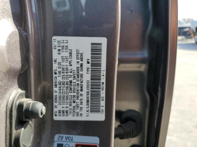 Photo 12 VIN: 5J6RM3H76DL039253 - HONDA CR-V EXL 