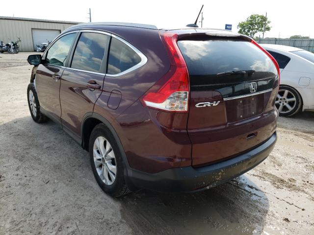 Photo 2 VIN: 5J6RM3H76EL029484 - HONDA CR-V EXL 