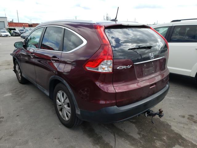 Photo 2 VIN: 5J6RM3H78DL040100 - HONDA CR-V EXL 