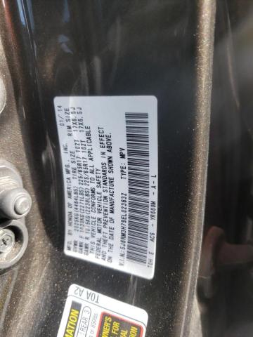 Photo 12 VIN: 5J6RM3H79EL023632 - HONDA CR-V EXL 