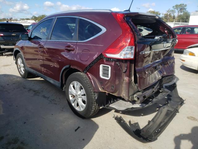 Photo 2 VIN: 5J6RM3H79EL028927 - HONDA CR-V EXL 