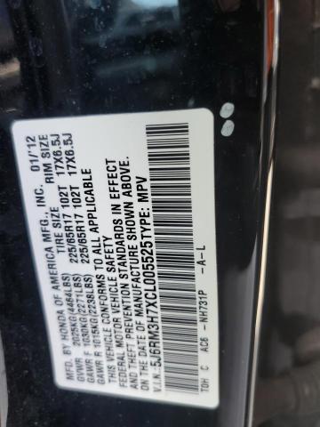 Photo 13 VIN: 5J6RM3H7XCL005525 - HONDA CR-V EXL 