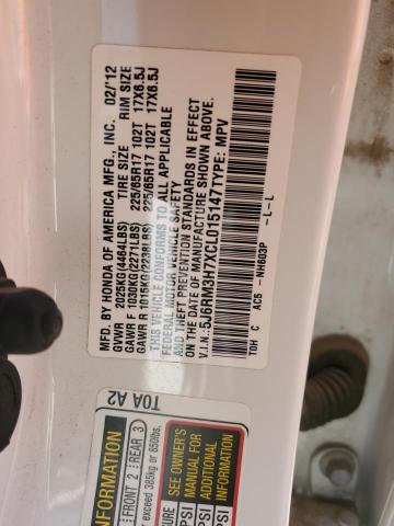 Photo 11 VIN: 5J6RM3H7XCL015147 - HONDA CRV 