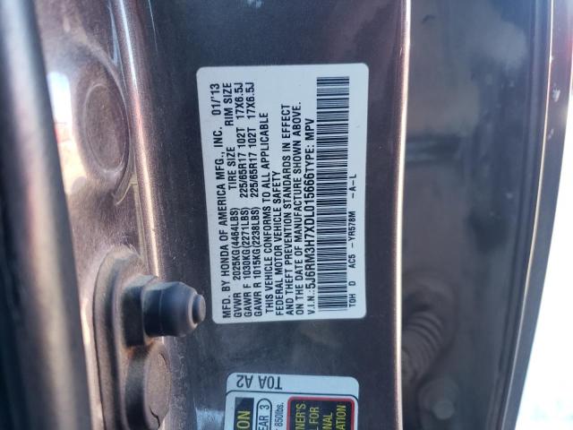 Photo 12 VIN: 5J6RM3H7XDL015666 - HONDA CR-V EXL 