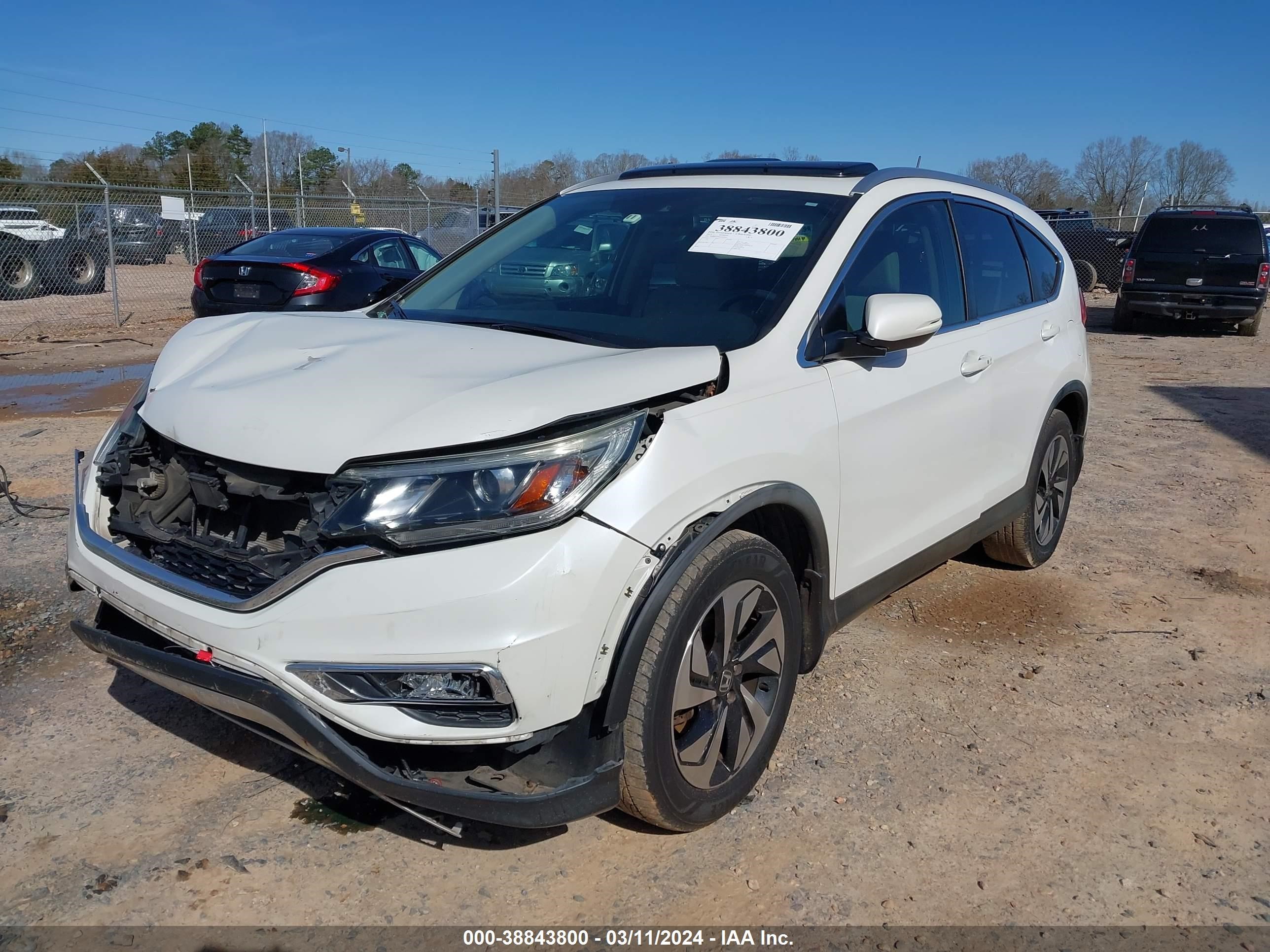 Photo 1 VIN: 5J6RM3H99FL020393 - HONDA CR-V 