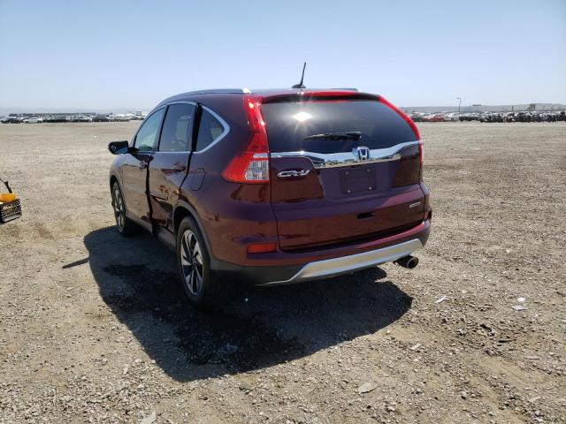 Photo 2 VIN: 5J6RM3H99FL023617 - HONDA CR-V TOURI 