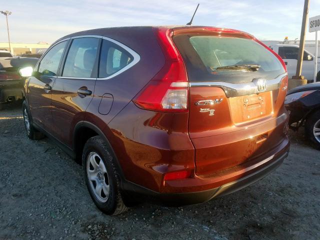 Photo 2 VIN: 5J6RM4H30FL041067 - HONDA CR-V LX 