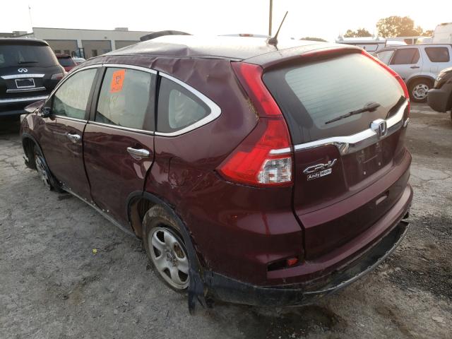 Photo 2 VIN: 5J6RM4H30FL045992 - HONDA CR-V LX 