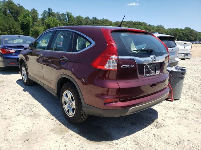 Photo 2 VIN: 5J6RM4H30FL046091 - HONDA CR-V LX 