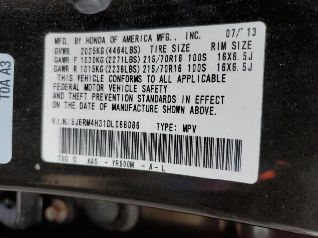 Photo 12 VIN: 5J6RM4H31DL088086 - HONDA CR-V LX 