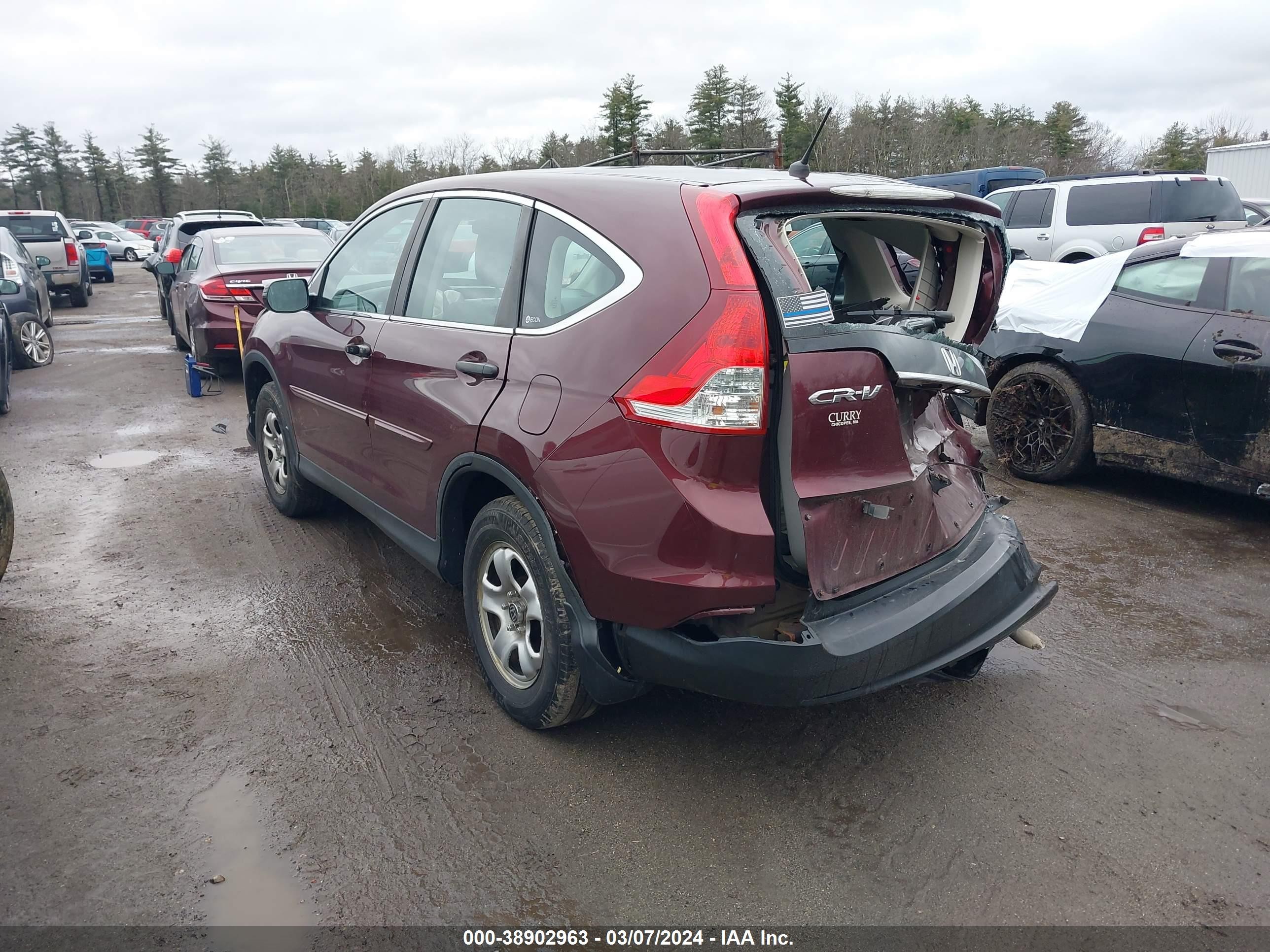 Photo 2 VIN: 5J6RM4H32CL063082 - HONDA CR-V 