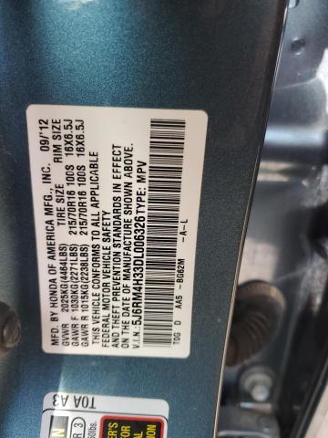 Photo 11 VIN: 5J6RM4H33DL006326 - HONDA CRV 