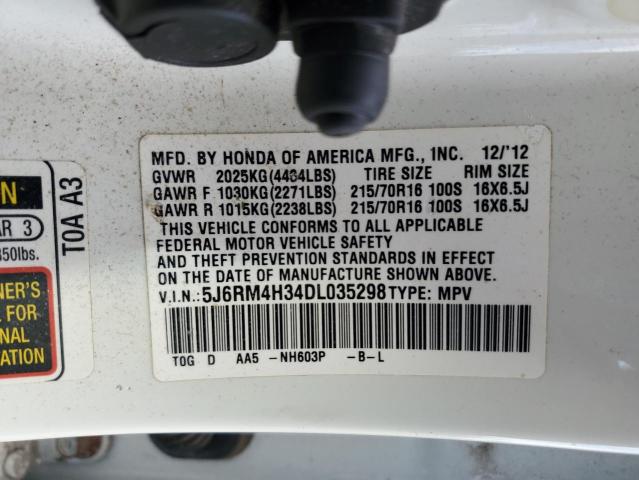 Photo 12 VIN: 5J6RM4H34DL035298 - HONDA CRV 