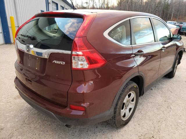 Photo 3 VIN: 5J6RM4H34FL101707 - HONDA CR-V LX 