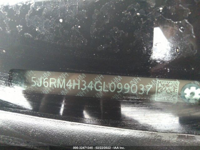 Photo 8 VIN: 5J6RM4H34GL099037 - HONDA CR-V 