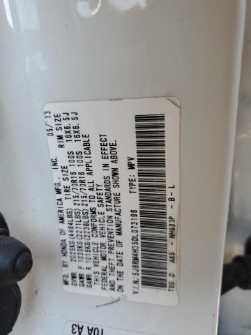 Photo 12 VIN: 5J6RM4H35DL073199 - HONDA CR-V LX 