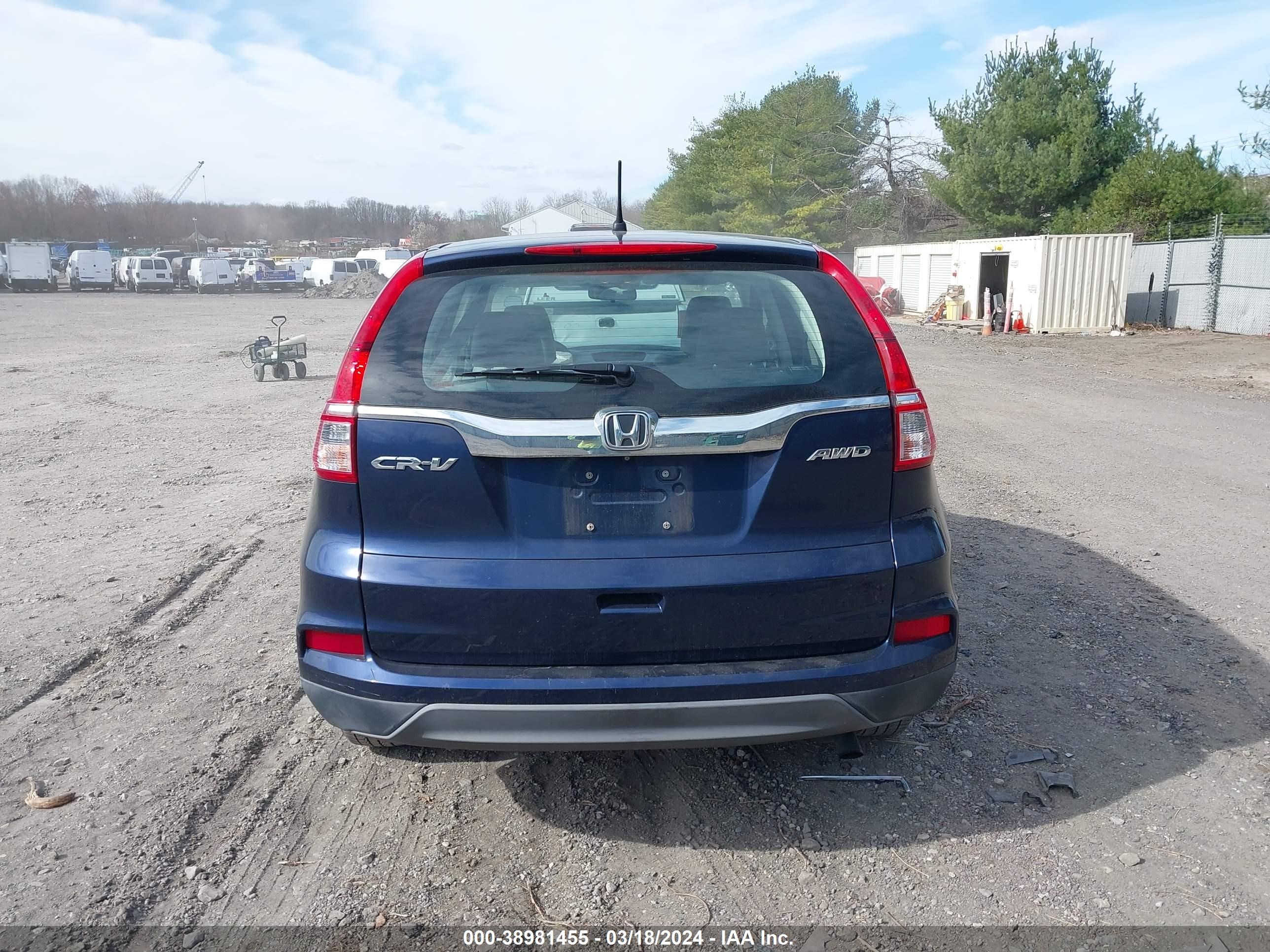 Photo 15 VIN: 5J6RM4H35FL015273 - HONDA CR-V 