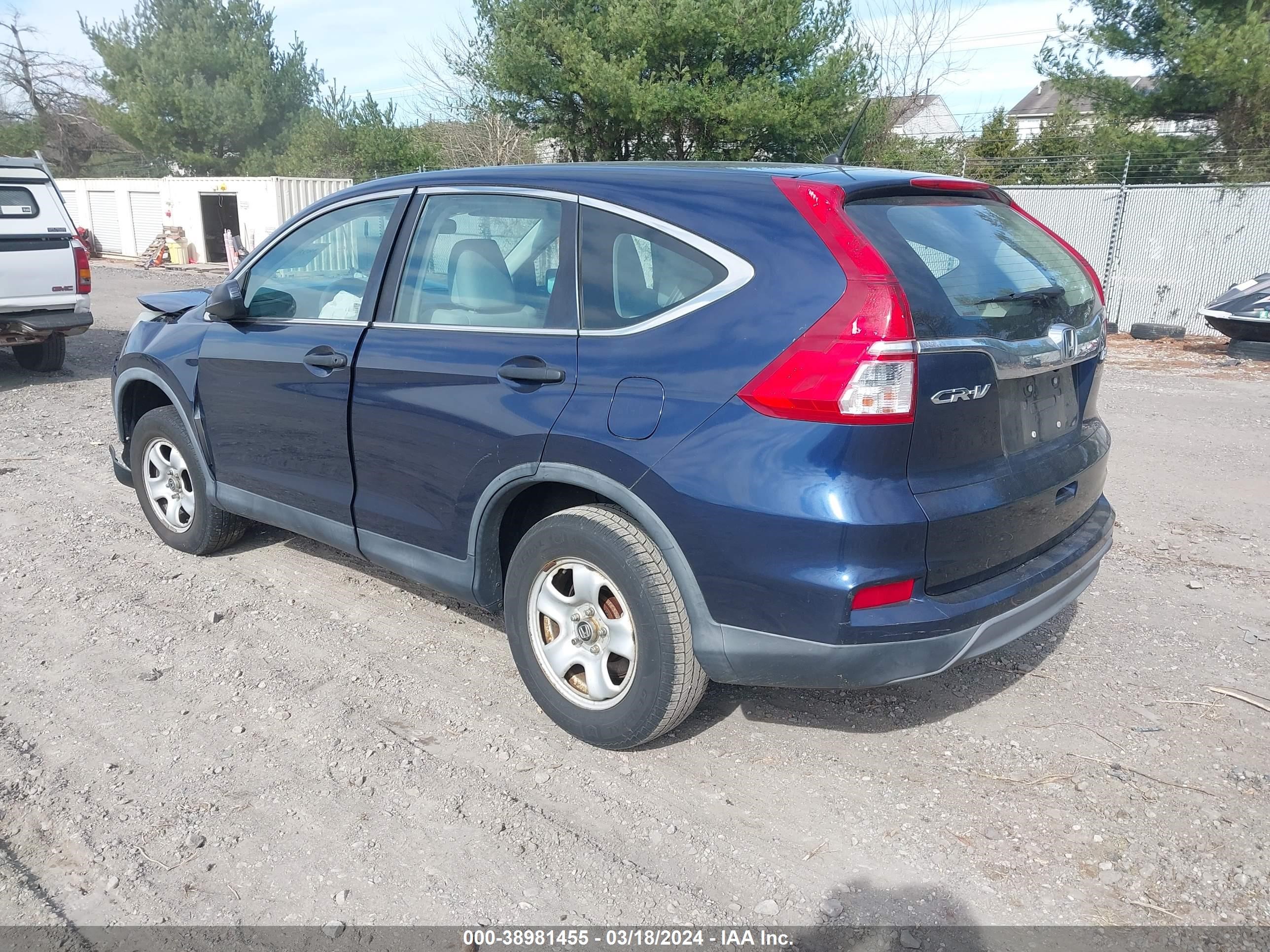 Photo 2 VIN: 5J6RM4H35FL015273 - HONDA CR-V 