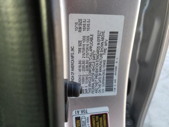 Photo 12 VIN: 5J6RM4H35GL133406 - HONDA CRV 