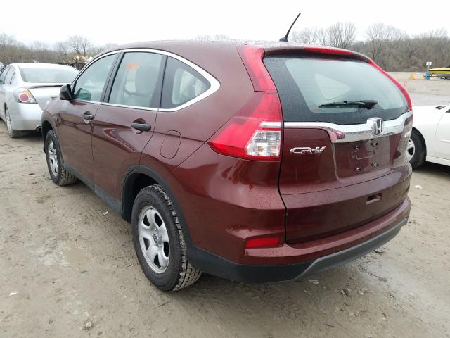 Photo 2 VIN: 5J6RM4H36FL023382 - HONDA CR-V LX 