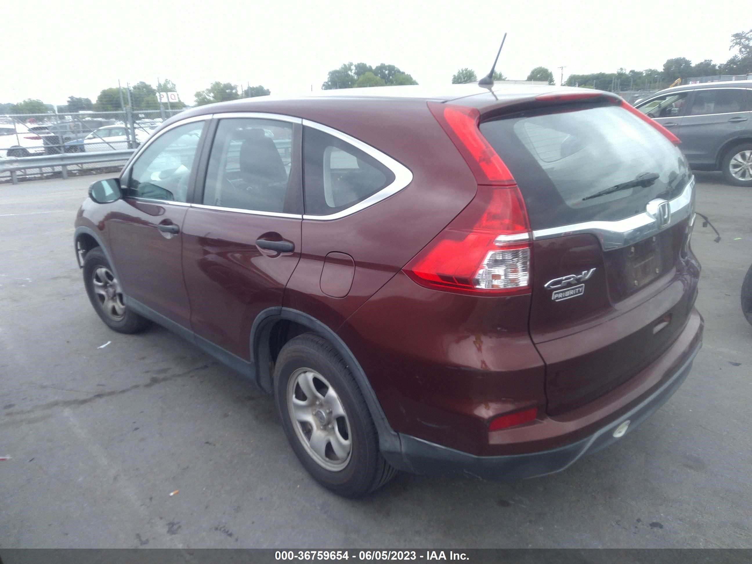 Photo 2 VIN: 5J6RM4H36FL059508 - HONDA CR-V 