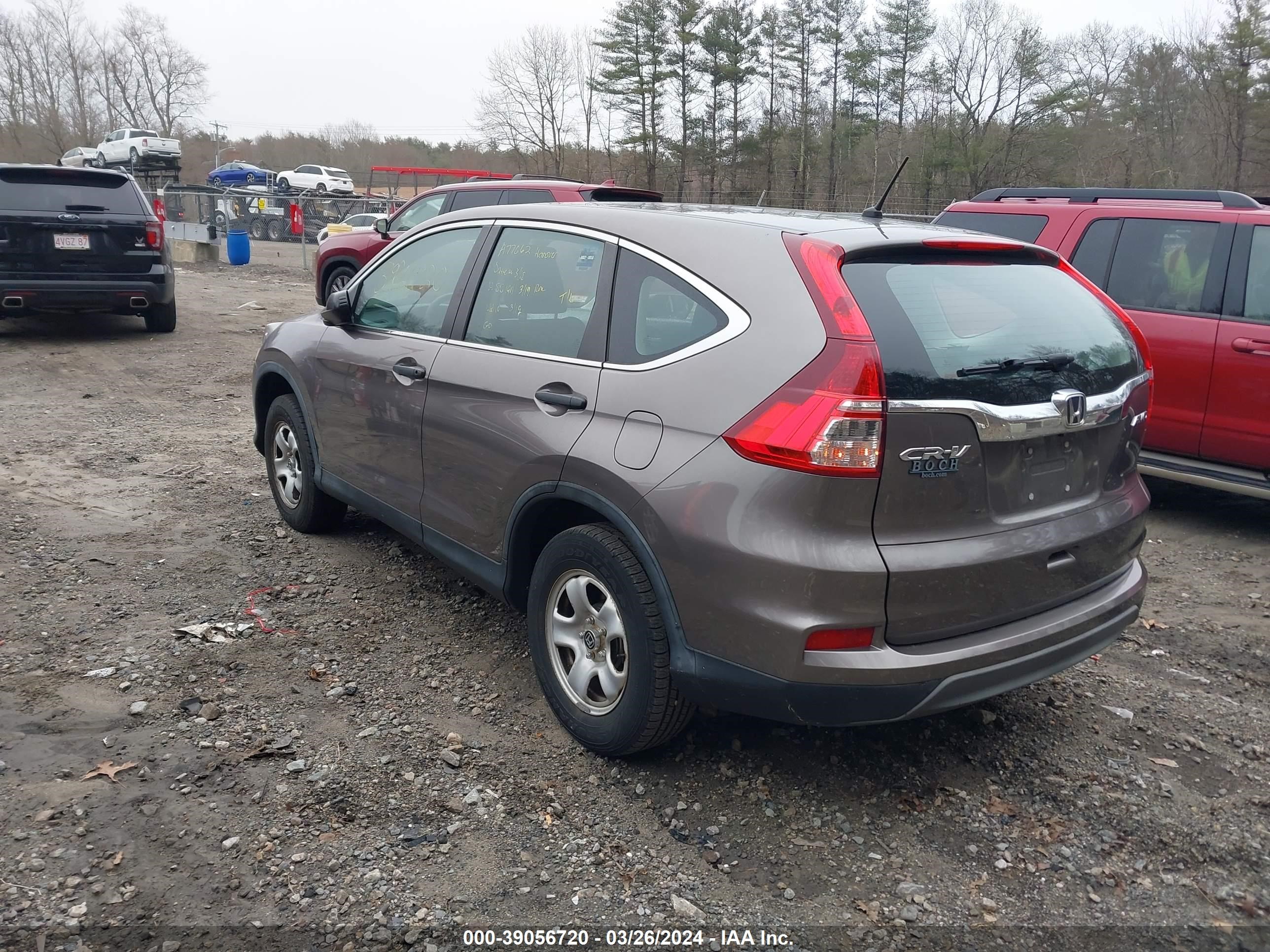 Photo 2 VIN: 5J6RM4H37FL062112 - HONDA CR-V 