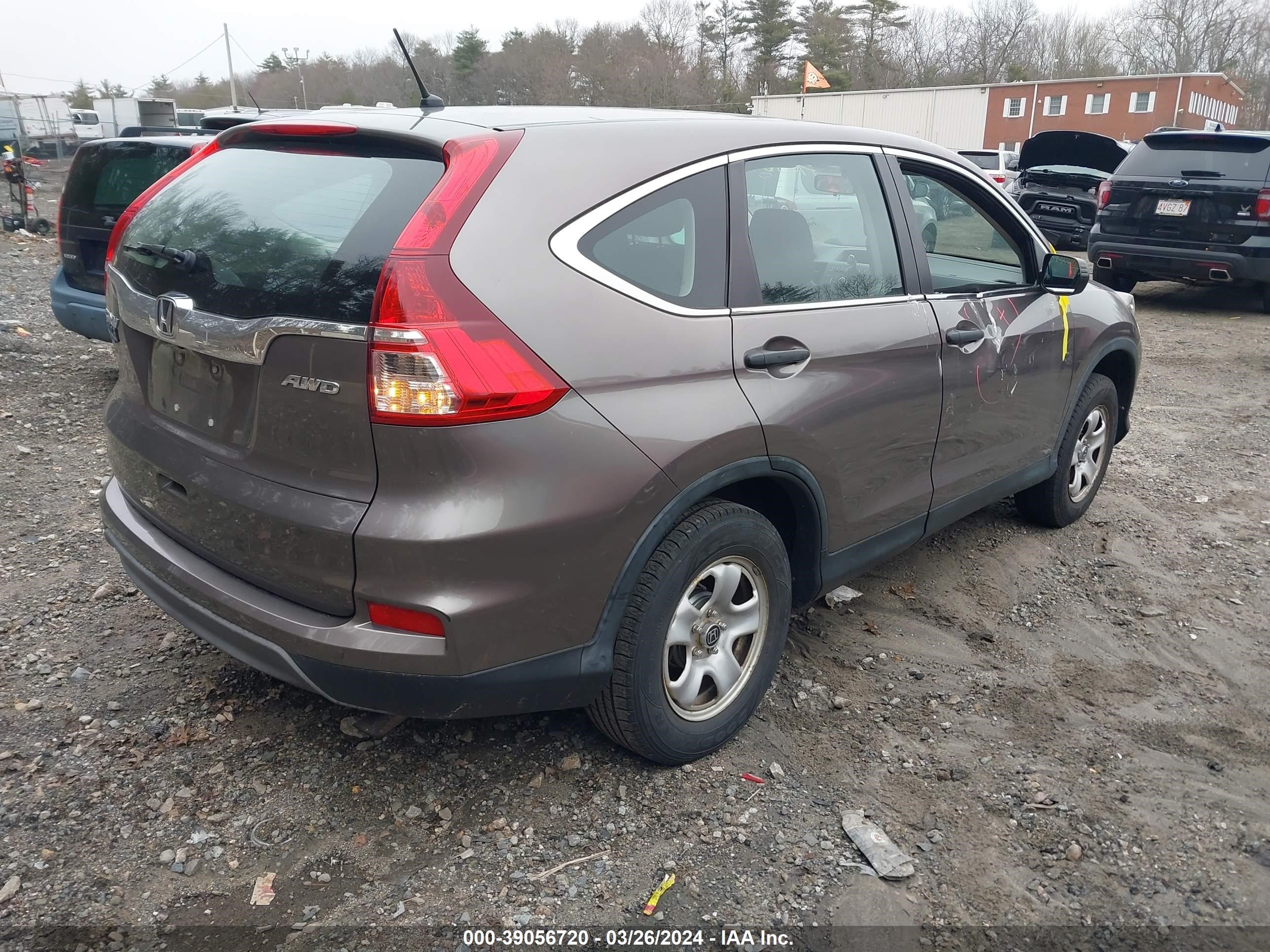 Photo 3 VIN: 5J6RM4H37FL062112 - HONDA CR-V 