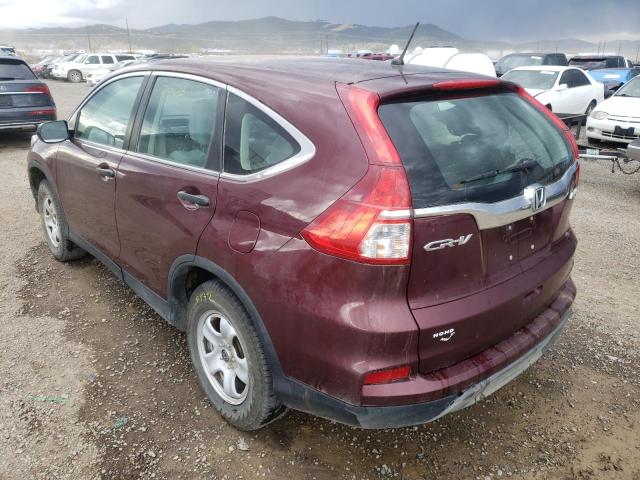 Photo 2 VIN: 5J6RM4H37FL090105 - HONDA CR-V LX 