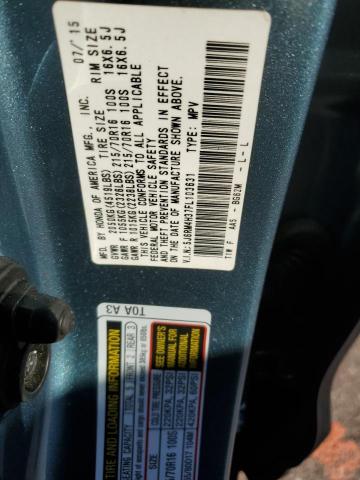 Photo 12 VIN: 5J6RM4H37FL103631 - HONDA CRV 