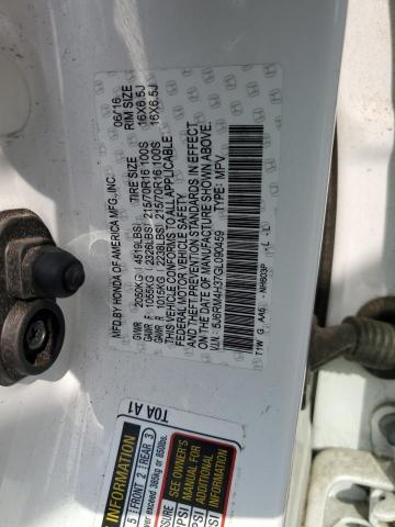 Photo 12 VIN: 5J6RM4H37GL090459 - HONDA CRV 