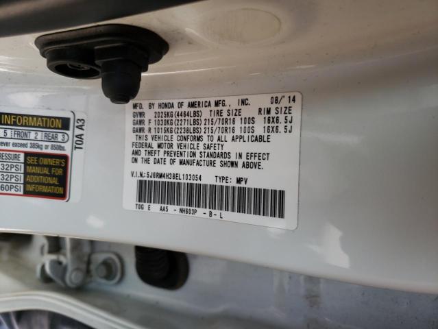 Photo 12 VIN: 5J6RM4H38EL103054 - HONDA CR-V LX 