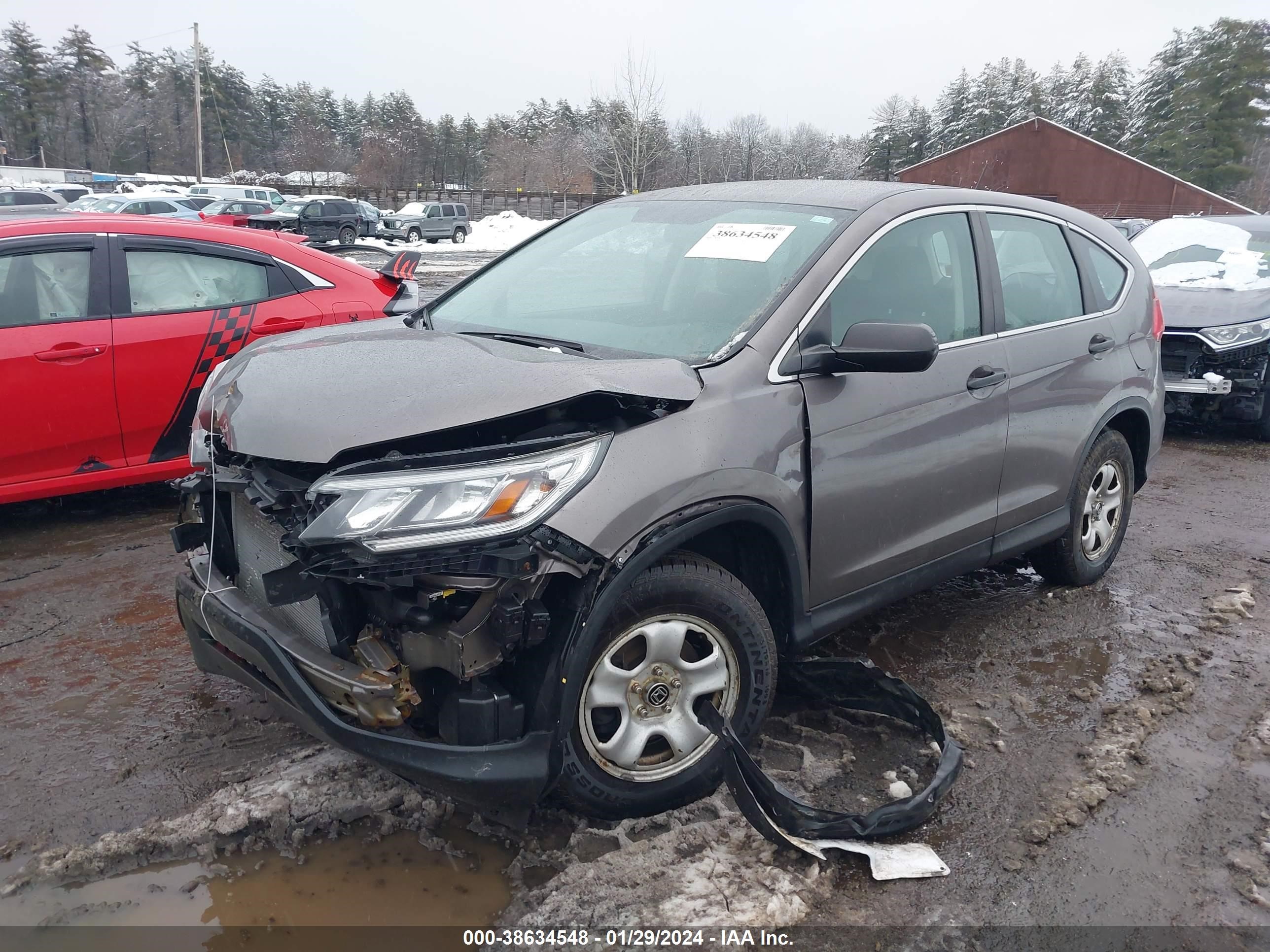 Photo 1 VIN: 5J6RM4H38FL033833 - HONDA CR-V 