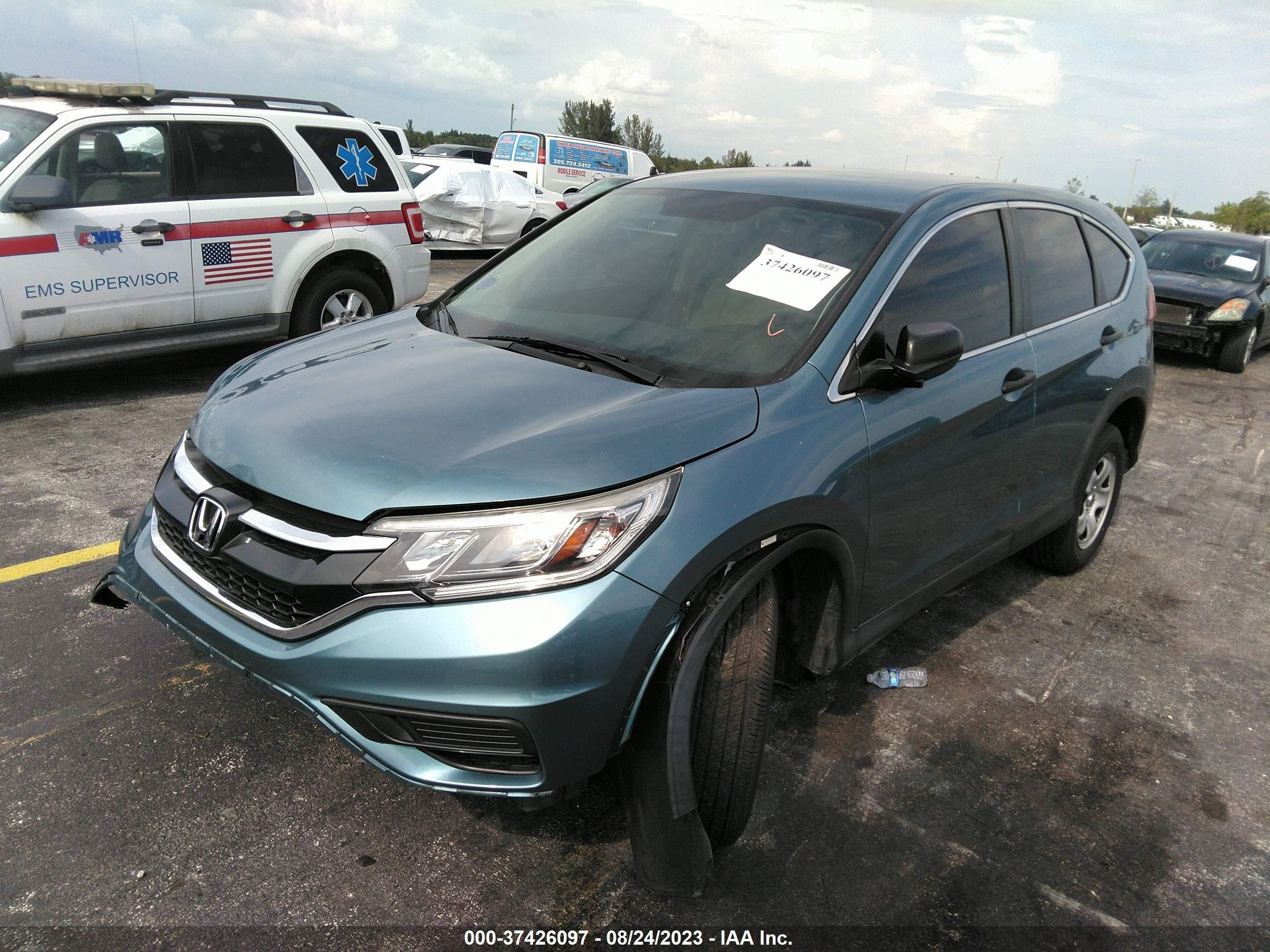 Photo 1 VIN: 5J6RM4H38FL127856 - HONDA CR-V 