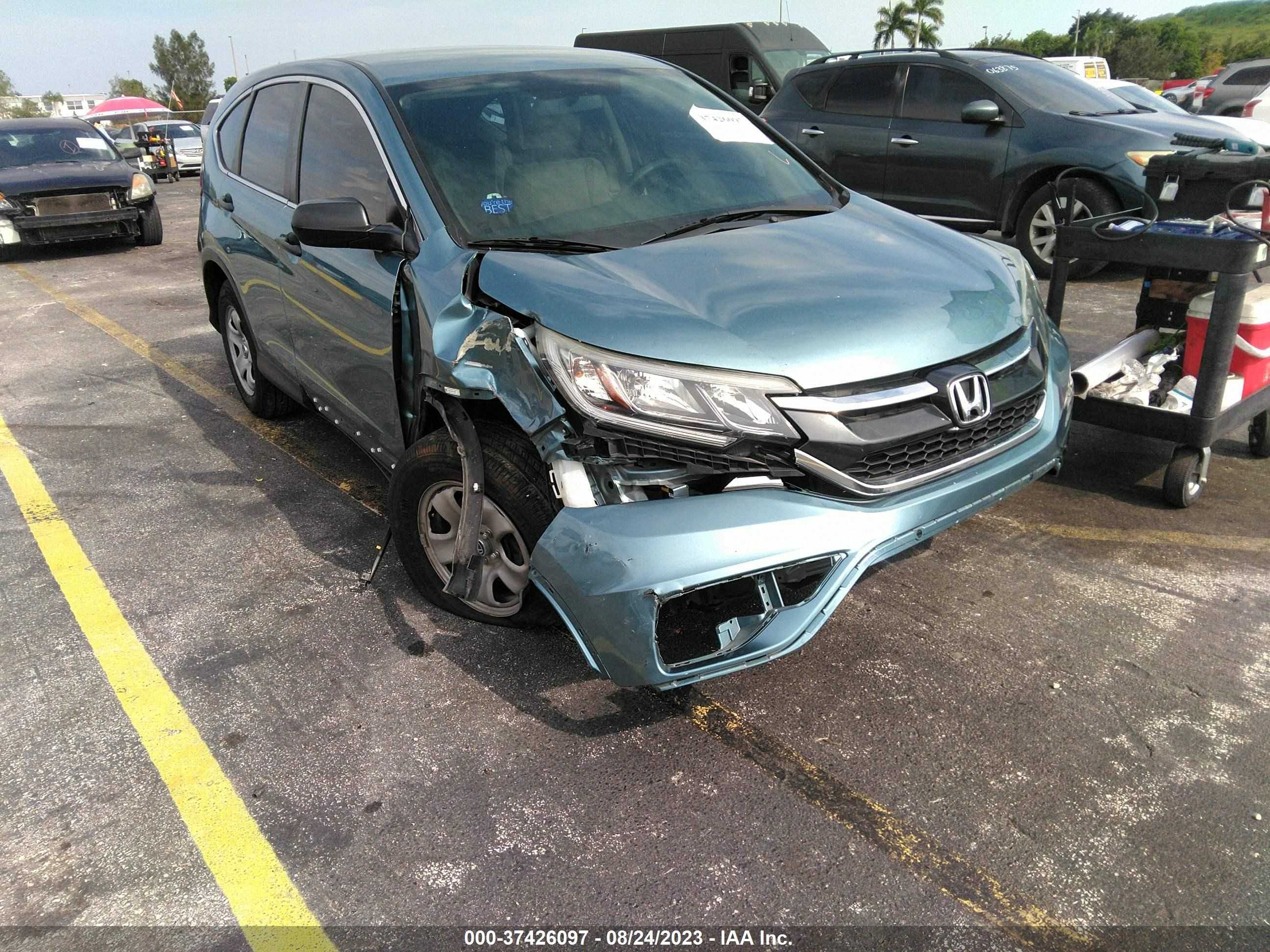 Photo 5 VIN: 5J6RM4H38FL127856 - HONDA CR-V 