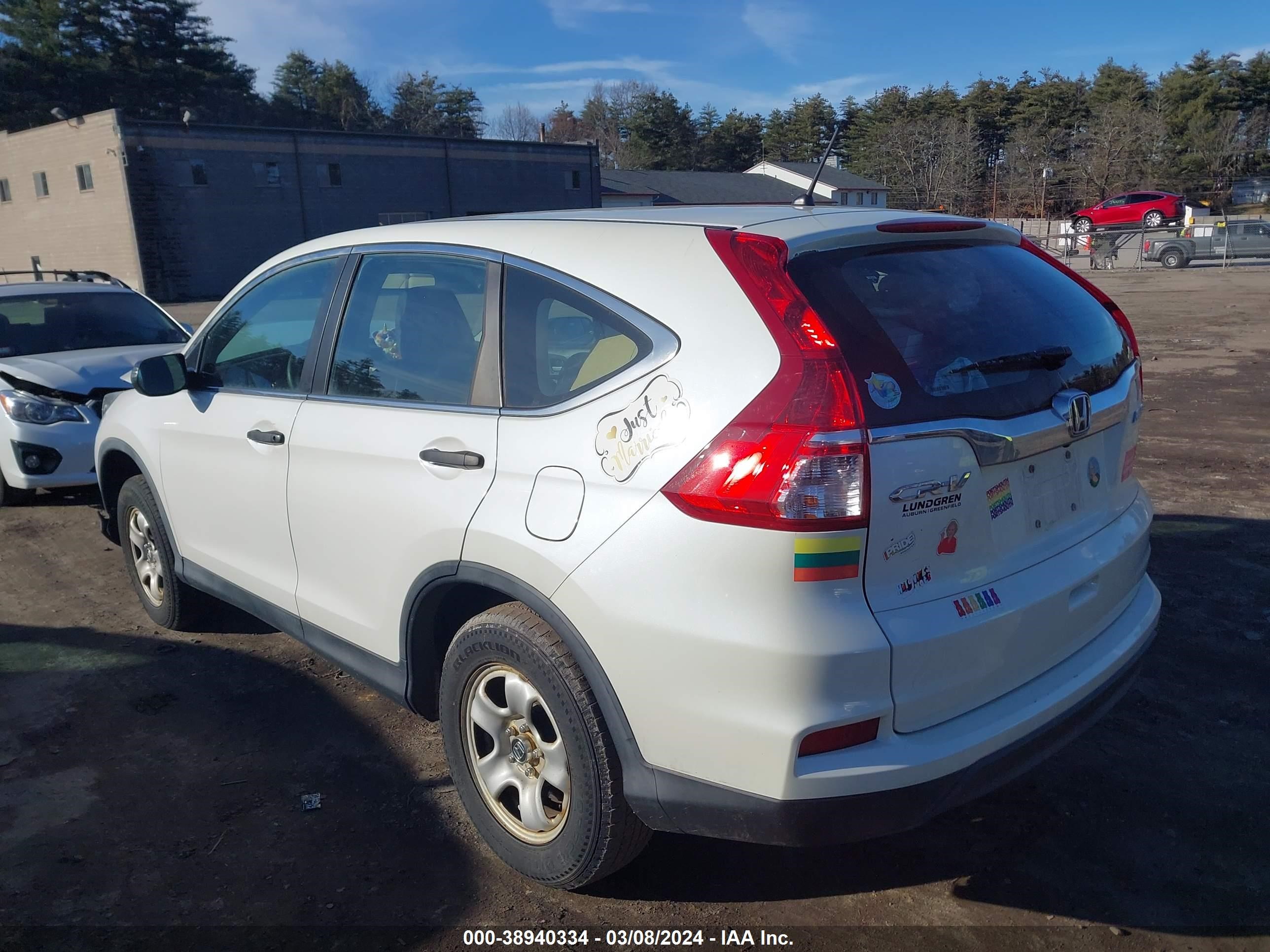 Photo 2 VIN: 5J6RM4H38GL068048 - HONDA CR-V 