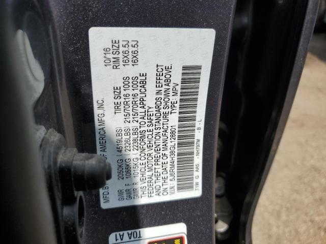 Photo 12 VIN: 5J6RM4H38GL128801 - HONDA CRV 