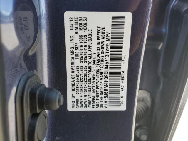 Photo 12 VIN: 5J6RM4H39CL045713 - HONDA CRV 