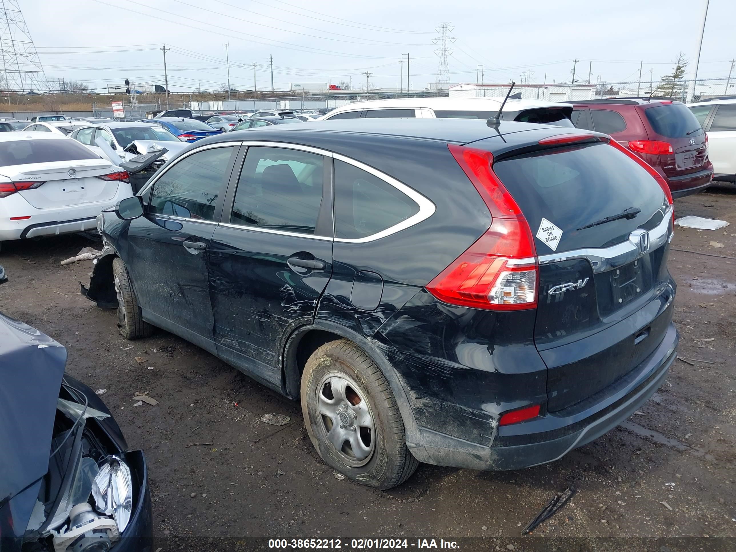 Photo 2 VIN: 5J6RM4H3XFL114669 - HONDA CR-V 