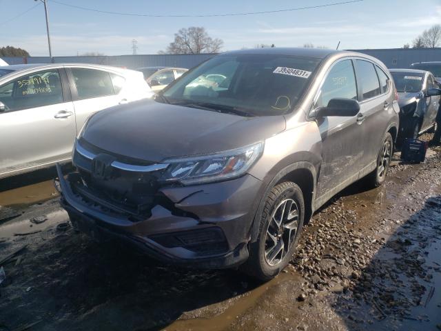 Photo 1 VIN: 5J6RM4H44GL100339 - HONDA CR-V SE 