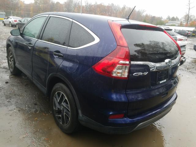 Photo 2 VIN: 5J6RM4H49GL077754 - HONDA CR-V SE 