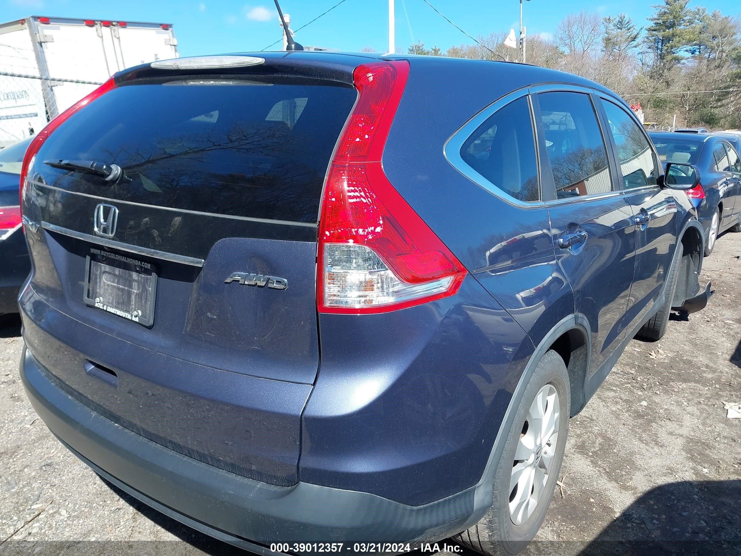 Photo 3 VIN: 5J6RM4H50CL075474 - HONDA CR-V 