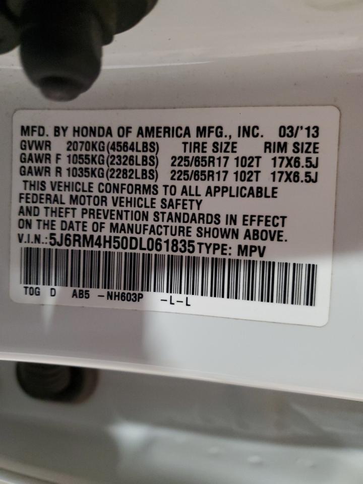 Photo 11 VIN: 5J6RM4H50DL061835 - HONDA CR-V 