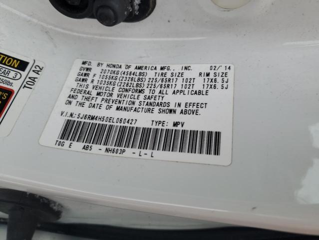 Photo 12 VIN: 5J6RM4H50EL060427 - HONDA CRV 