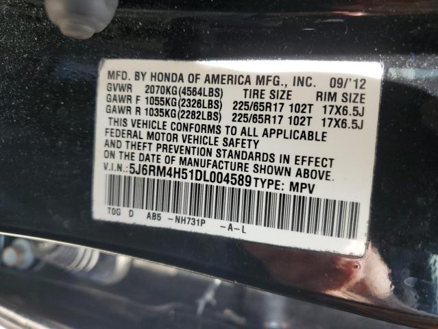 Photo 11 VIN: 5J6RM4H51DL004589 - HONDA CRV 