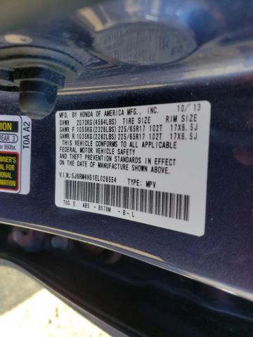 Photo 11 VIN: 5J6RM4H51EL028554 - HONDA CRV 