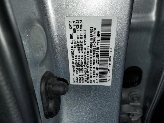 Photo 13 VIN: 5J6RM4H52CL005118 - HONDA CR-V EX 